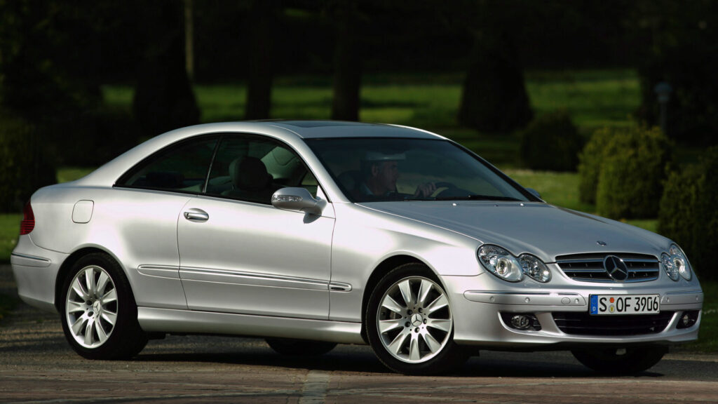mercedes-benz clk 2005 lateral del