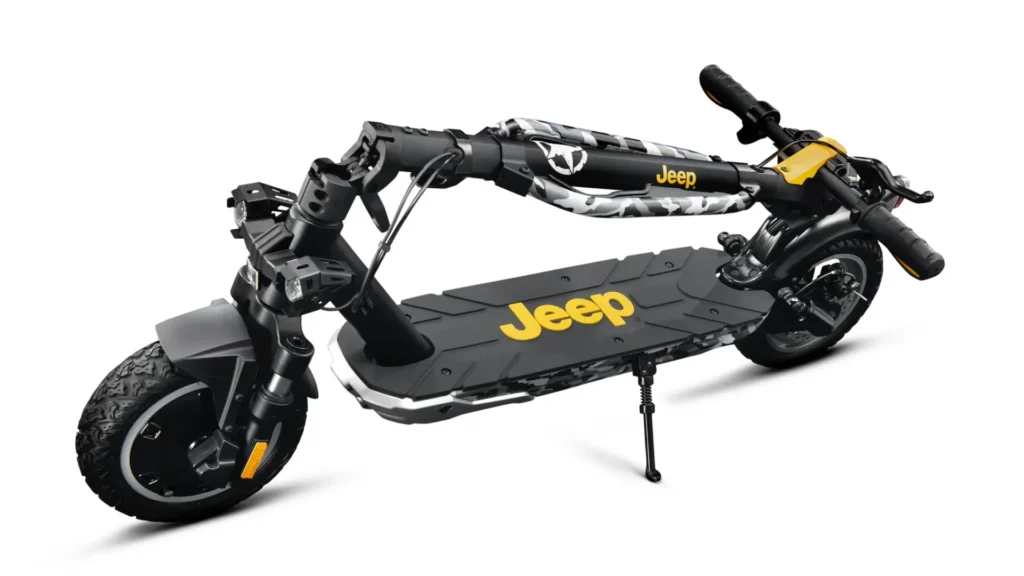 patinetes electricos Jeep Adventurer plegado