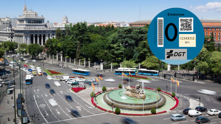 Cibeles Madrid Etiqueta Cero