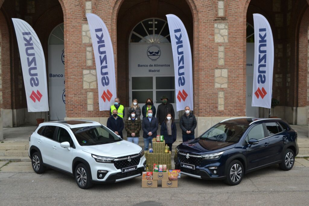 Suzuki entrega de alimentos Litros X Kilos