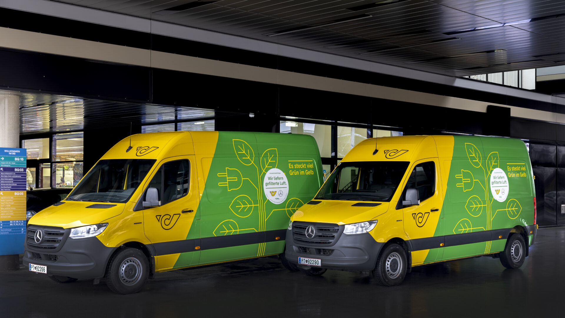 furgonetas electricas Mercedes limpian aire portada