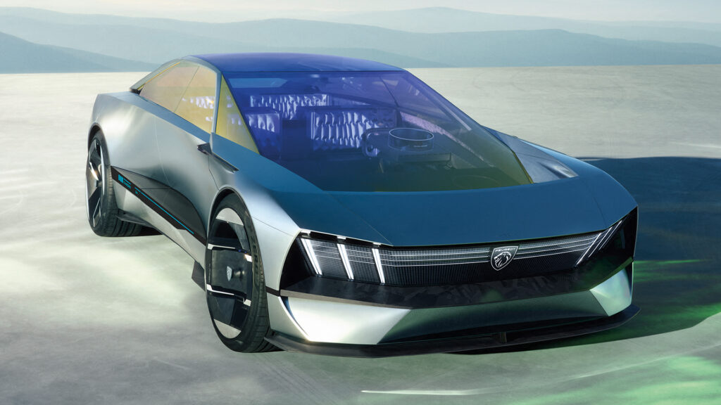 Peugeot Inception Concept apertura