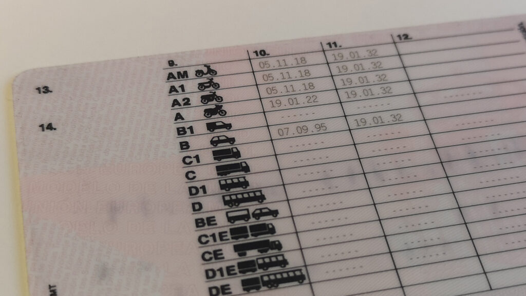 carnet de conducir