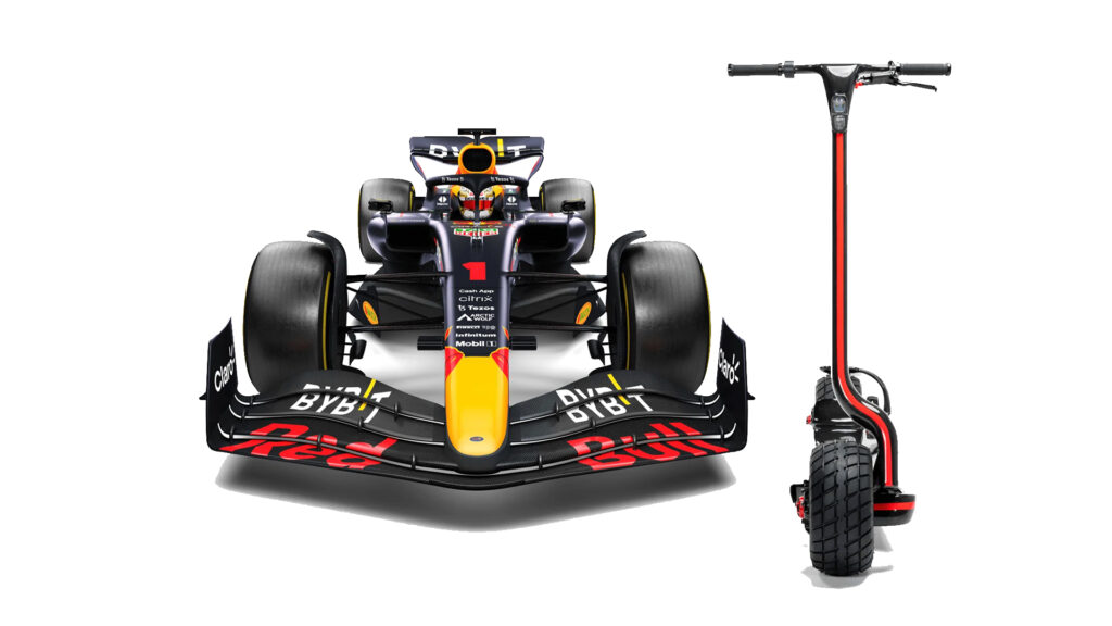 patinete electrico Red Bull RBS#01 con F1OK