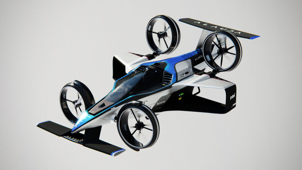F1 coche volador Airspeeder Mk4