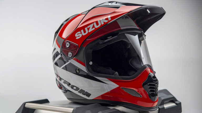 casco moto visera