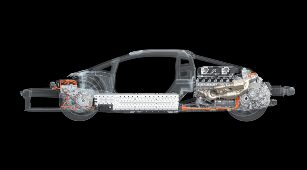 Lamborghini híbrido enchufable 2023