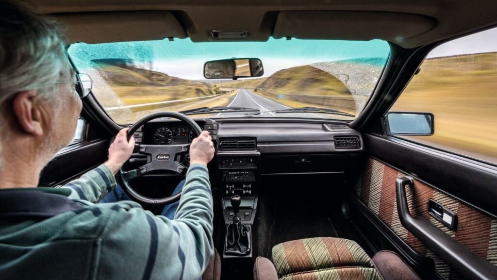 Audi Quattro interior