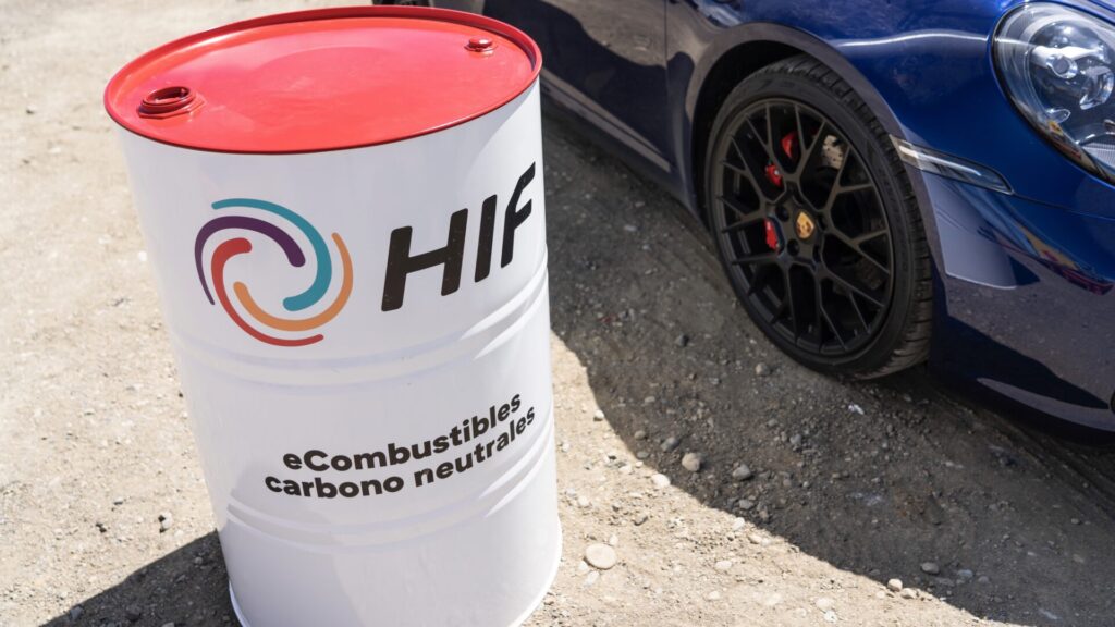Combustibles sintéticos ecocombustibles HIF Global porsche 911