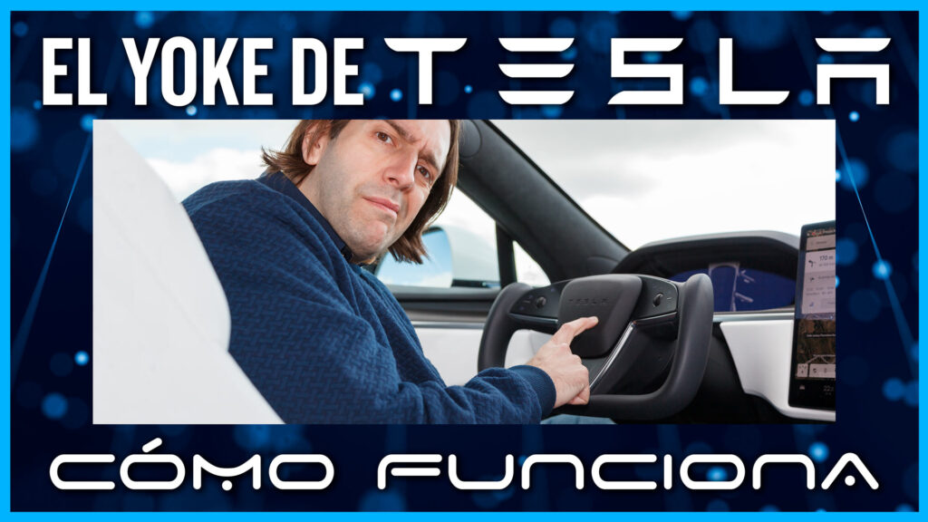 como funciona el yoke de Tesla