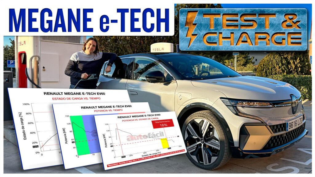 Apertura Test&Charge Megane ETech EV60