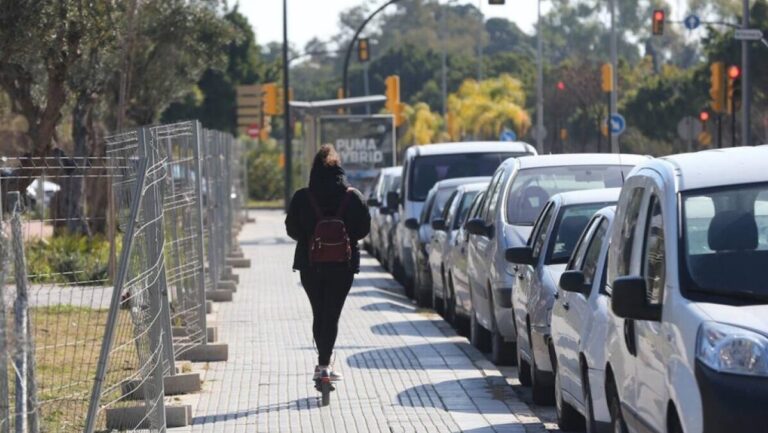 patinete electrico acera