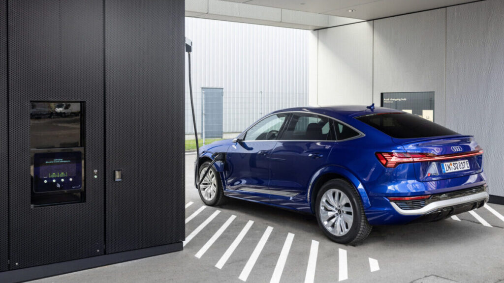 Audi Charging HUB Berlín