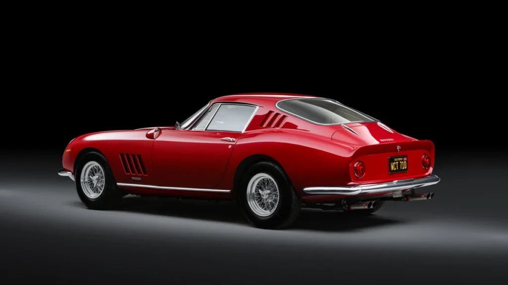 Ferrari 275 GTB4 Steve McQueen trasera