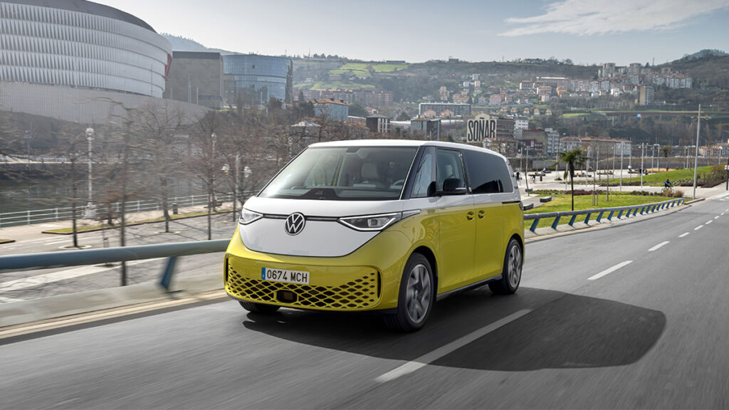 Volkswagen ID. Buzz en marcha