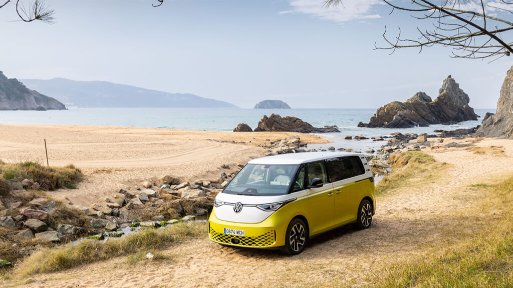 Volkswagen ID. Buzz en campo