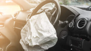 airbag Skoda Audi BMW airbag desplegado