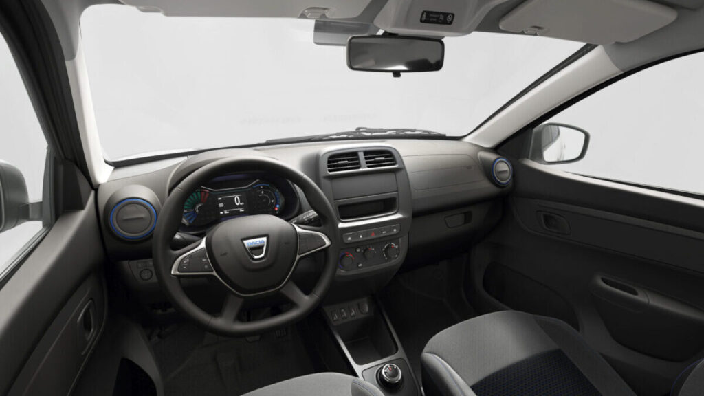 Dacia Spring Cargo interior