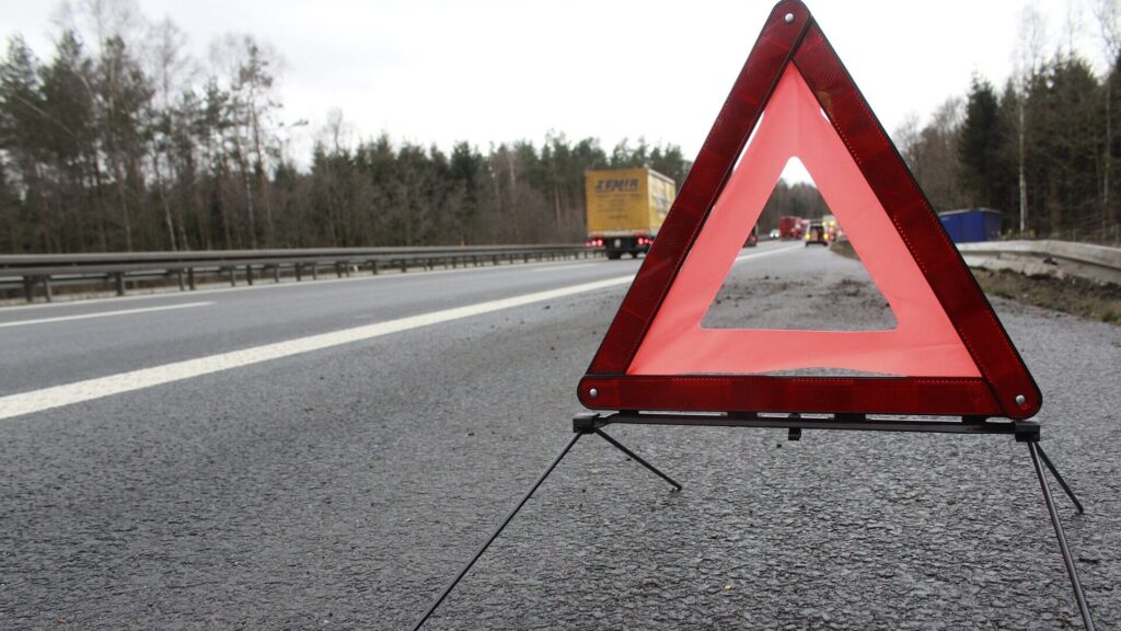 triangulos de seguridad DGT autopista