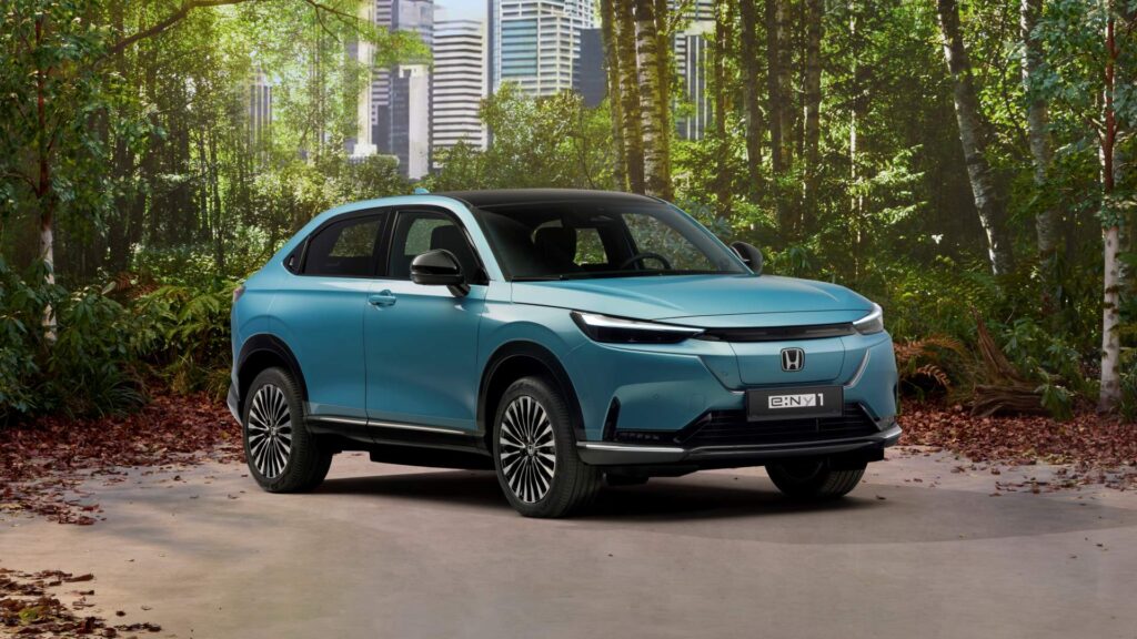 Honda e:Ny1 frontal apertura