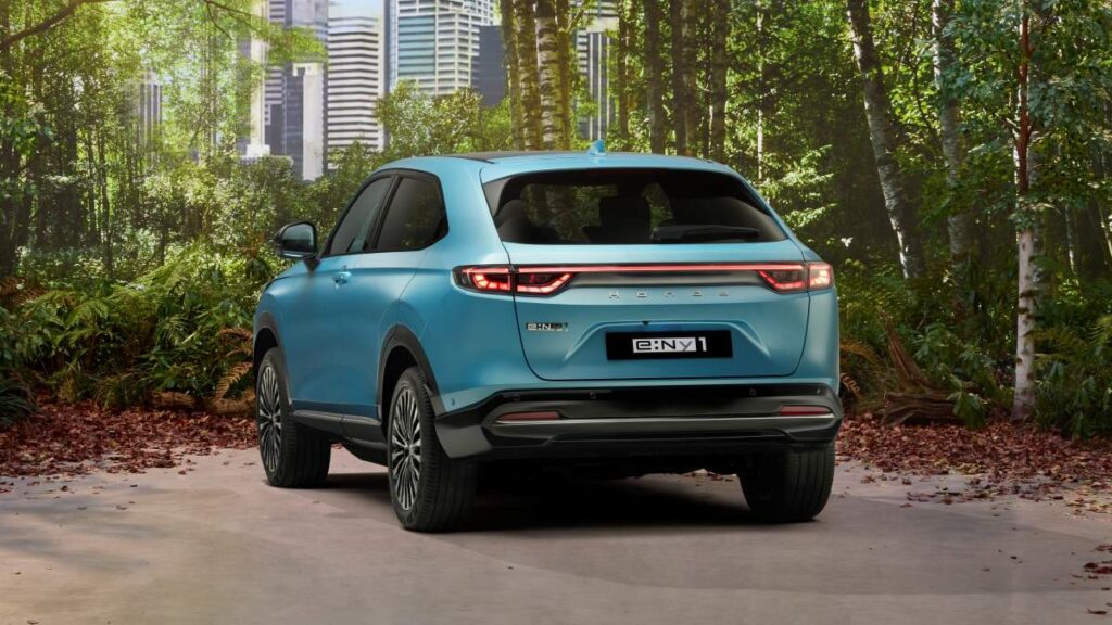 Honda e:Ny1 tres cuartos trasero