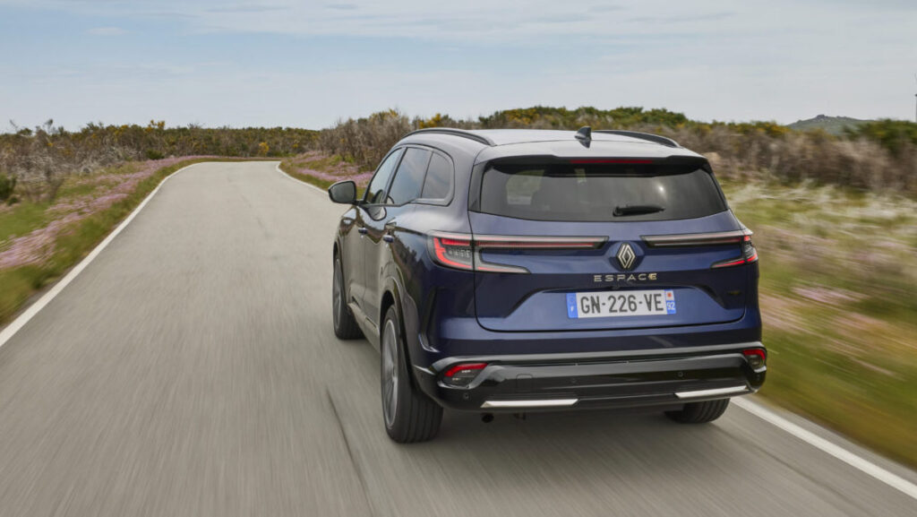 Renault Espace marcha trasera