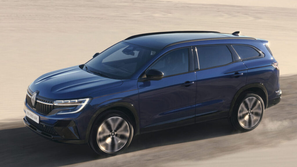 RENAULT ESPACE 2023 cenital delantera