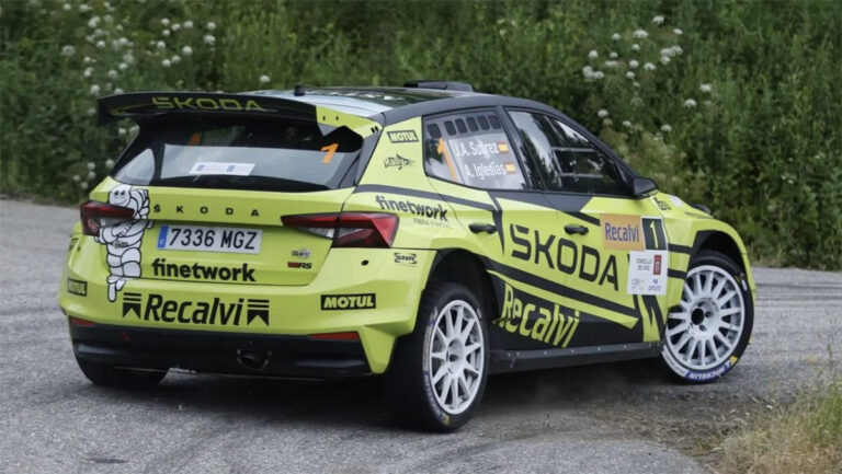 cohete suarez skoda rally rias baixas 2023