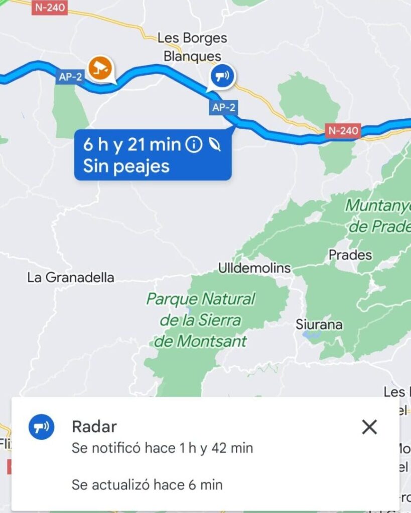 google-maps-radares