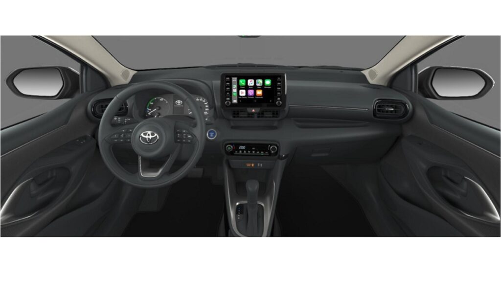 Toyota Yaris 120H interior