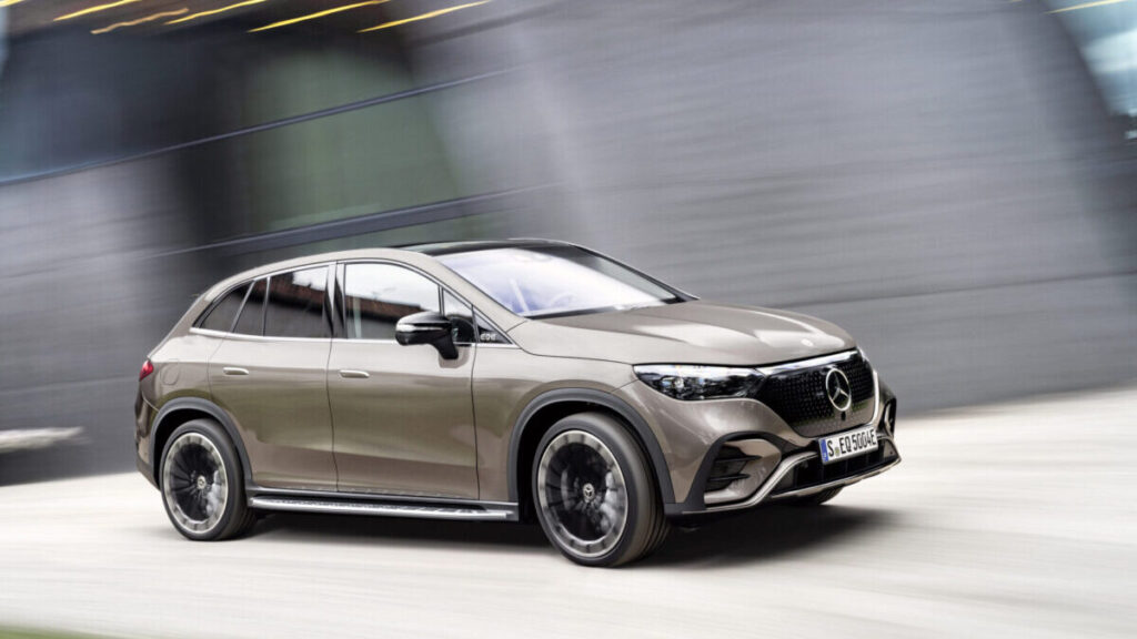 Mercedes EQE SUV 2023 euro NCAP