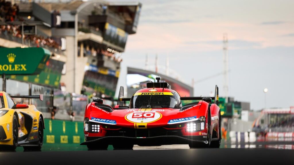 Pole Ferrari 24 Horas de Le Mans Coche apertura
