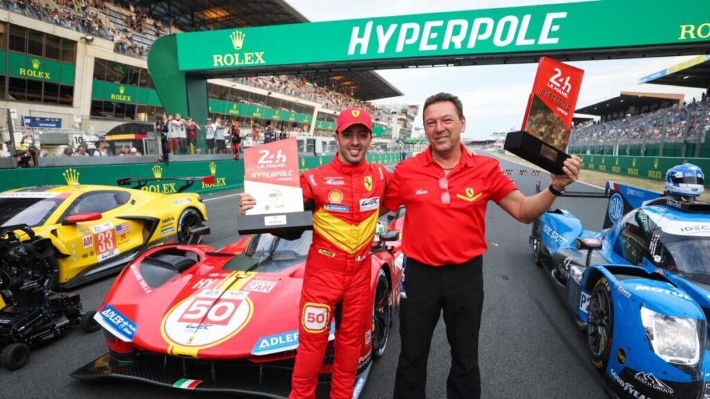 Pole Ferrari 24 Horas de Le Mans Equipo