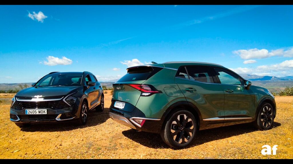 Kia Sportage hibrido vs PHEV los dos juntos