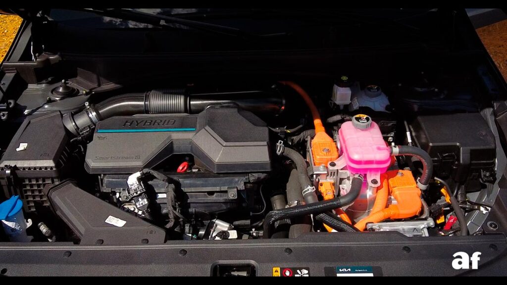 Kia Sportage vano motor