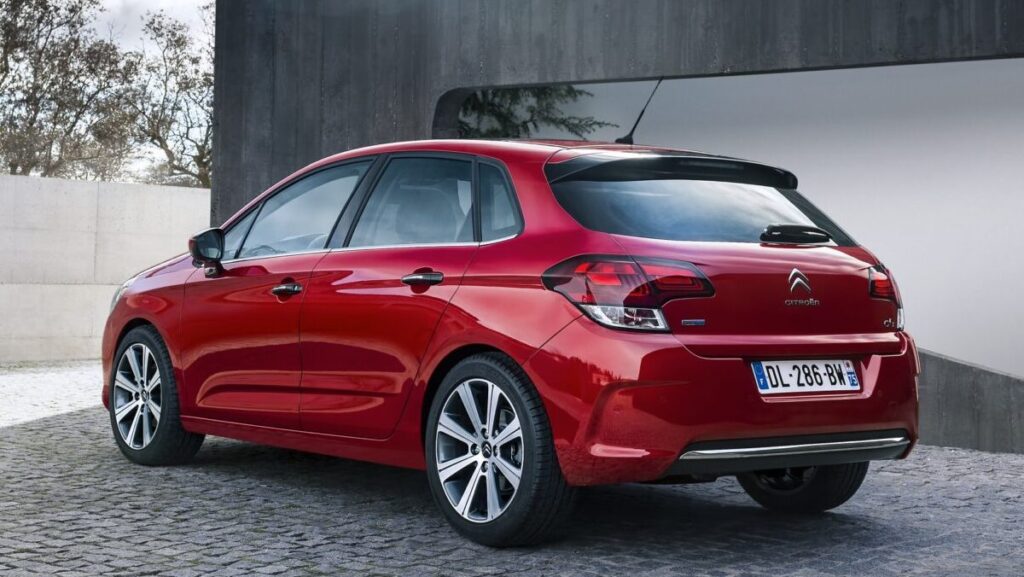 citroen c4 2015 trasera