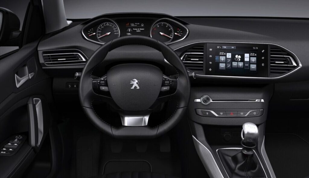 peugeot 308 2014 interior