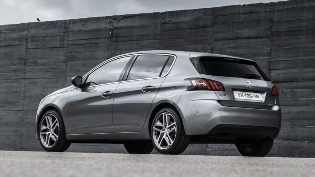 peugeot 308 2014 trasera