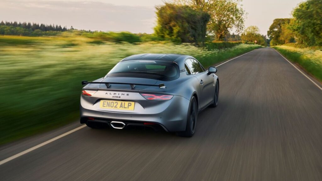 Alpine A110 S Enstone Edition trasera