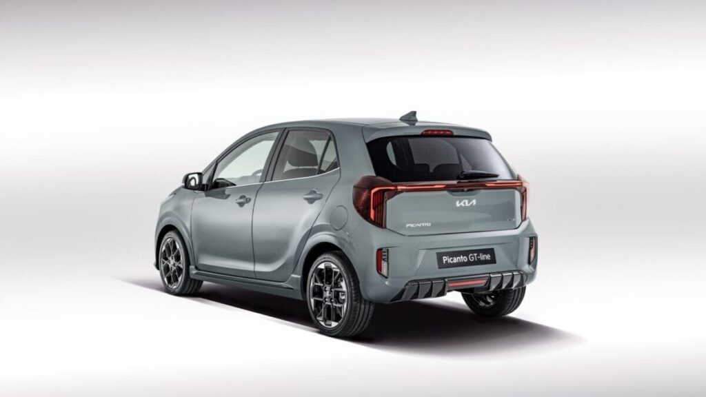 Kia Picanto 2024 trasera