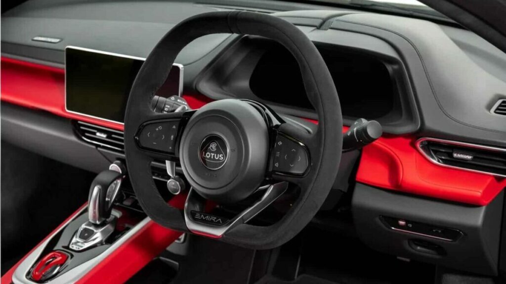 Lotus Emira i4 interior