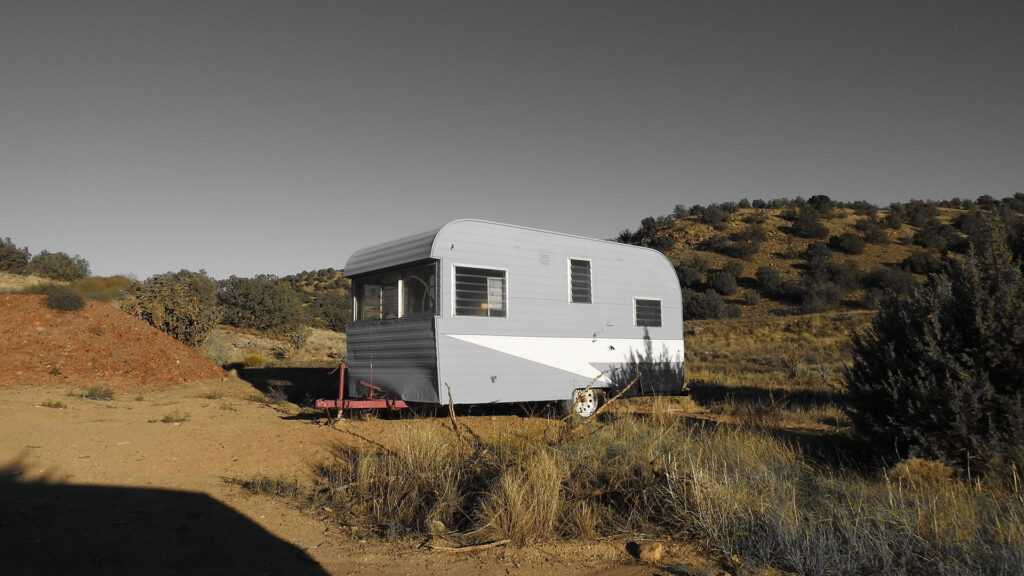 viajar en una caravana