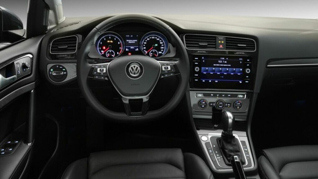volkswagen golf tsi 2017 interior