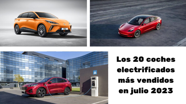 20 coches electrificados mas vendidos julio 2023