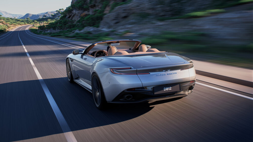 Aston Martin DB12 Volante Apertura