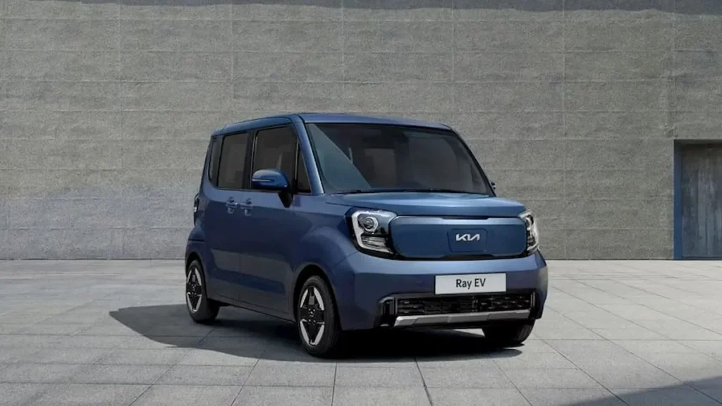 KIa Ray EV 2024 tres cuartos frontal