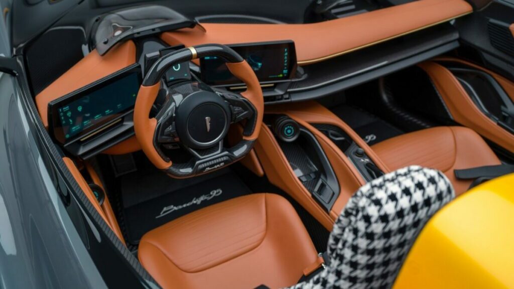 Pininfarina B95 interior