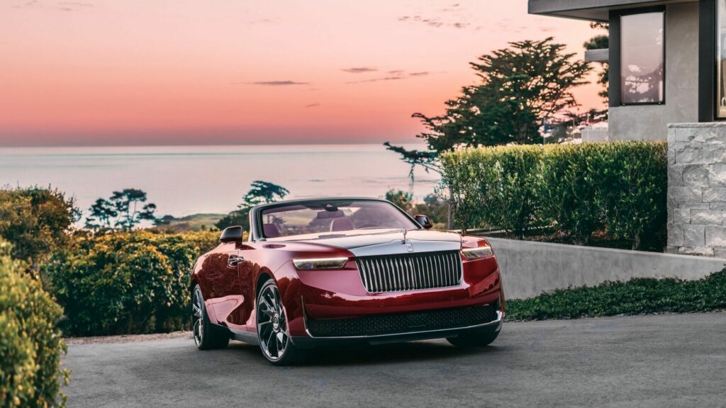 Rolls Royce La Rose Noire Droptail apertura