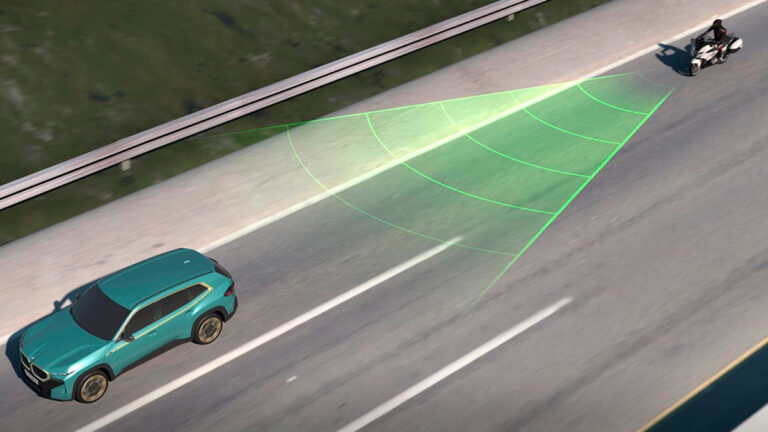 advertencia colision frontal bmw 3