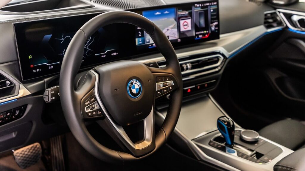 BMW i4 interior